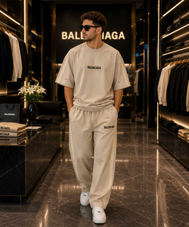 ست تیشرت و شلوار مردانه Balenciaga