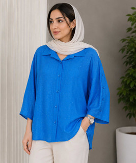 شومیز زنانه نگیندار مدل NB